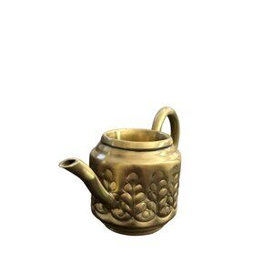 Decorative Brass Tealight votive candle holder teapot New 3.25x6